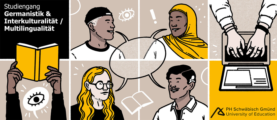 Foto Header des Studienganges Germanistik & Interkulturalität/Multilingualität