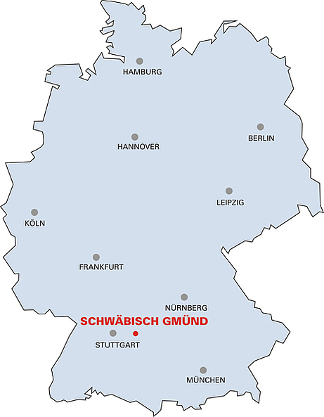 Foto Deutschlandkarte