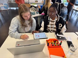 Foto Aktivitäten im Rahmen des Math Activity Centers