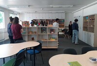 Foto Studierende in der Grundschul.BASE