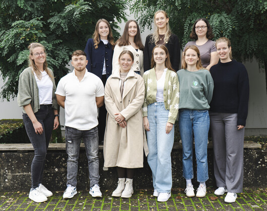 Foto der Studierenden im Forschungsprojekt