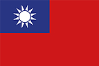 Foto Flagge Taiwan