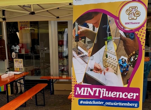 MINTfluencer Ostwürttemberg beim Weltkindertag. Foto: Veronika Higelin.