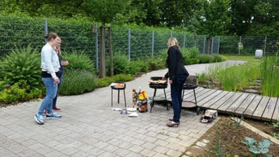 Grillfest des Faches Geographie