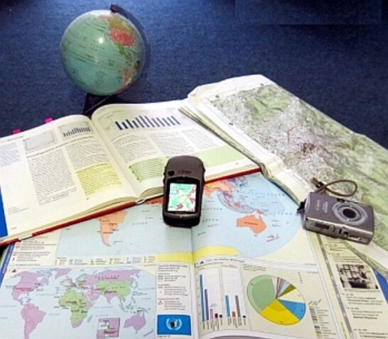 Bildbeispiel zur Fachmethodik des Faches Geographie