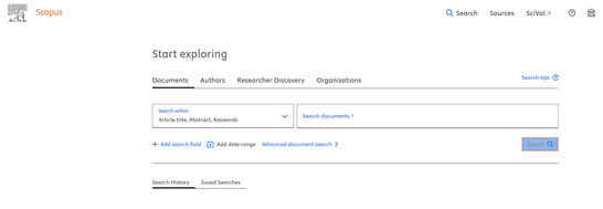 Scopus Screenshot