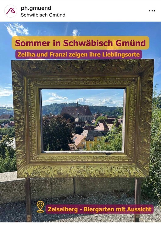 Foto auf dem Zeiselberg in Schwäbisch Gmünd