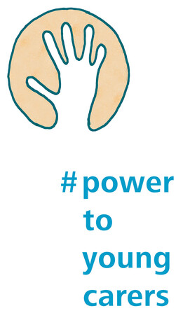 Logo #powertoyoungcarers