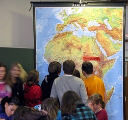 Bildbeispiel zum Grundschulunterricht des Faches Geographie