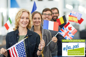 Logo FSA PAD Gruppe (Fremdsprachenaustauschprogramm)