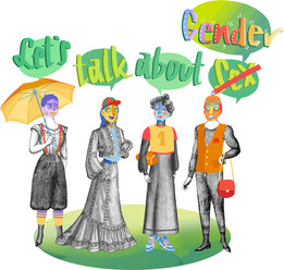 Foto Logo Let`s talk about gender