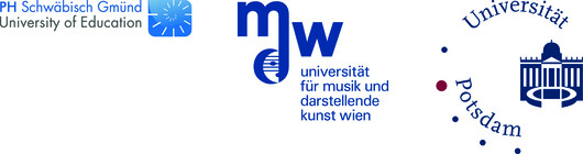 Foto Colage Logos PD SG, Uni Wien und Uni Potsdam