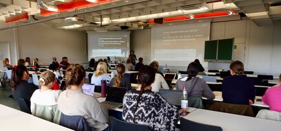 Foto der Poetikdozentur Veranstaltung