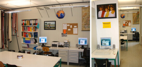 Arbeitsplatz im Fach Geographie